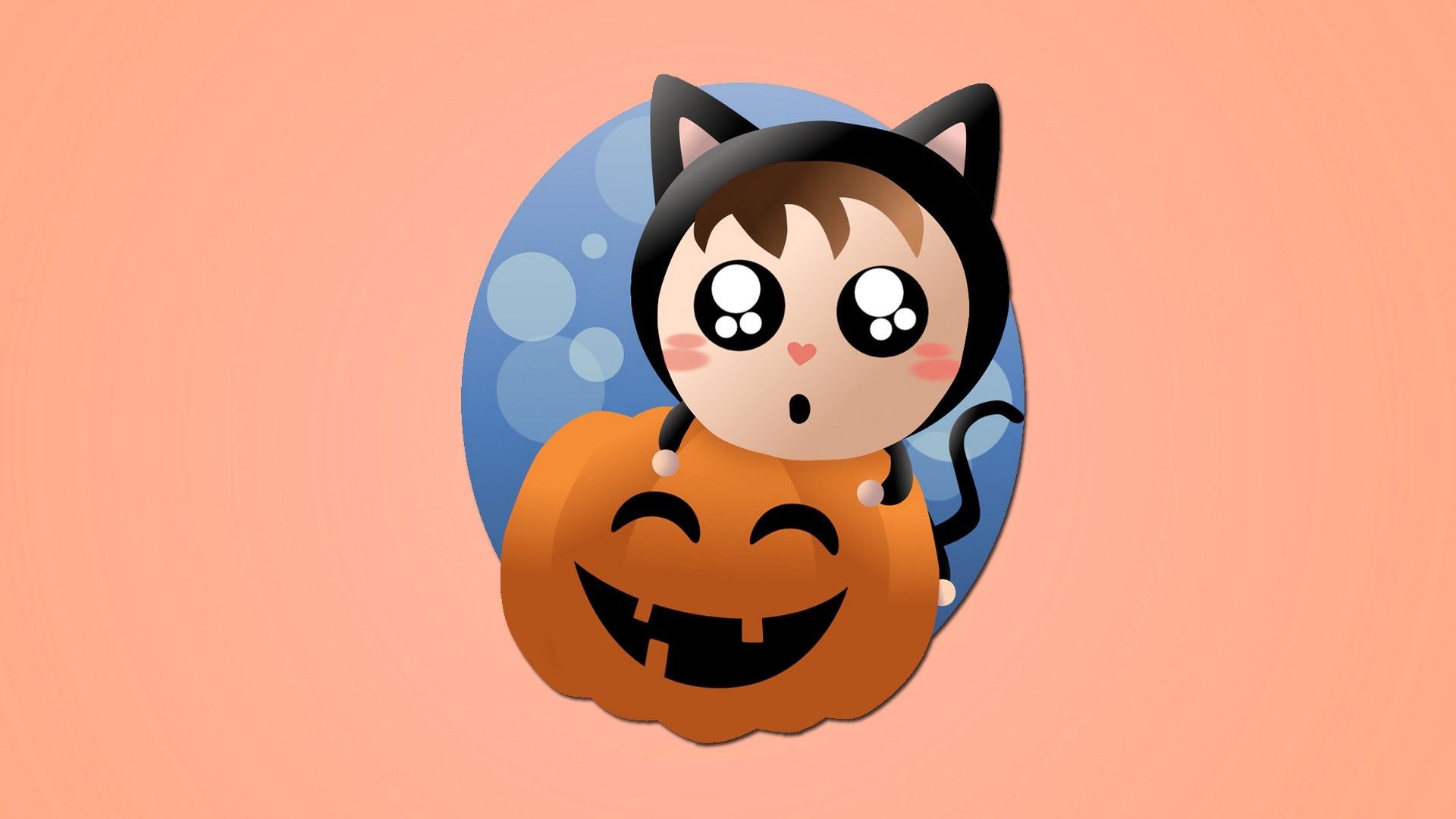 1920x1080 Cute Halloween Wallpaper 34544