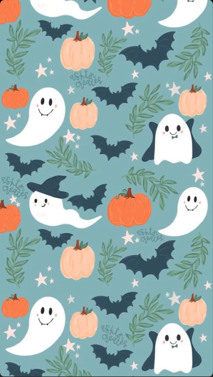 678x1200 Download Get Halloween Ready with this Cute iPhone Wallpaper