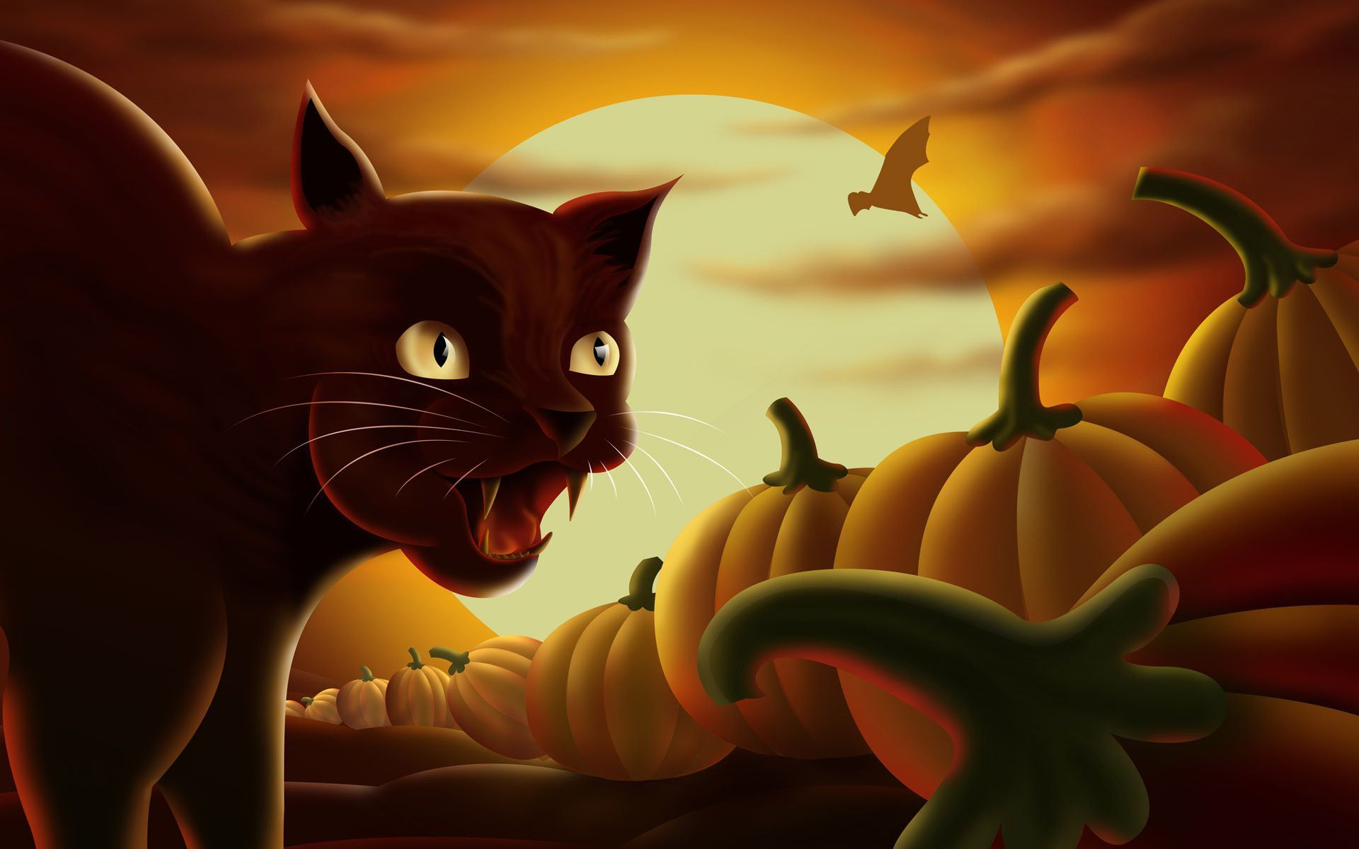 1920x1200 Cute Halloween Wallpaper For Desktop