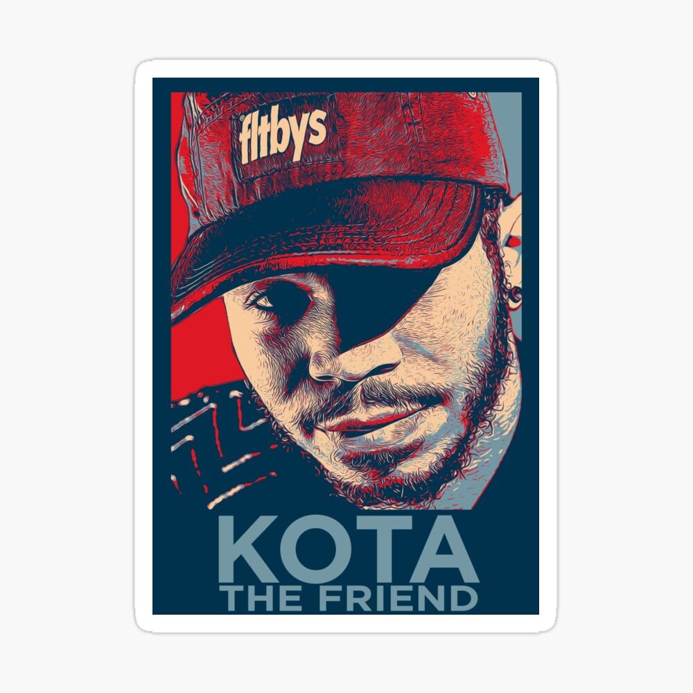 1000x1000 kOTA THE FRIEND forever Poster