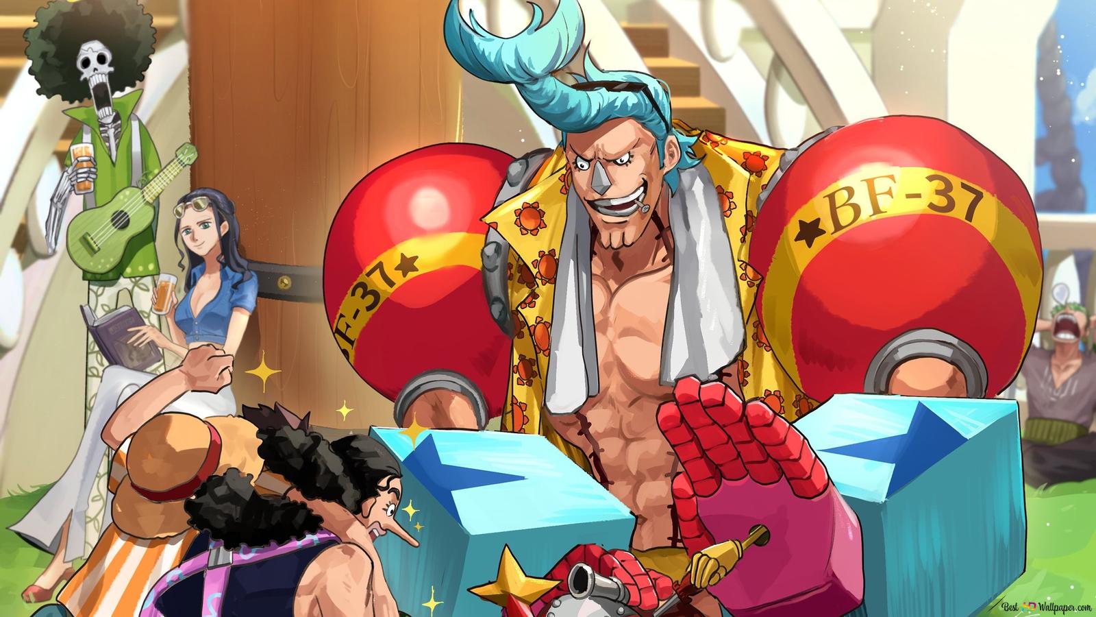 1600x900 One Piece : Straw Hat (Mugiwara) Pirates 2K wallpaper download