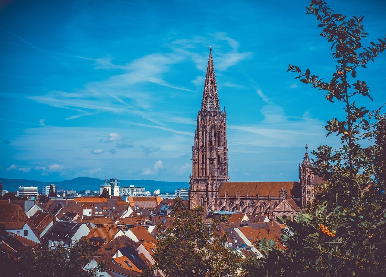 1280x919 Freiburg City Muenster Friborg