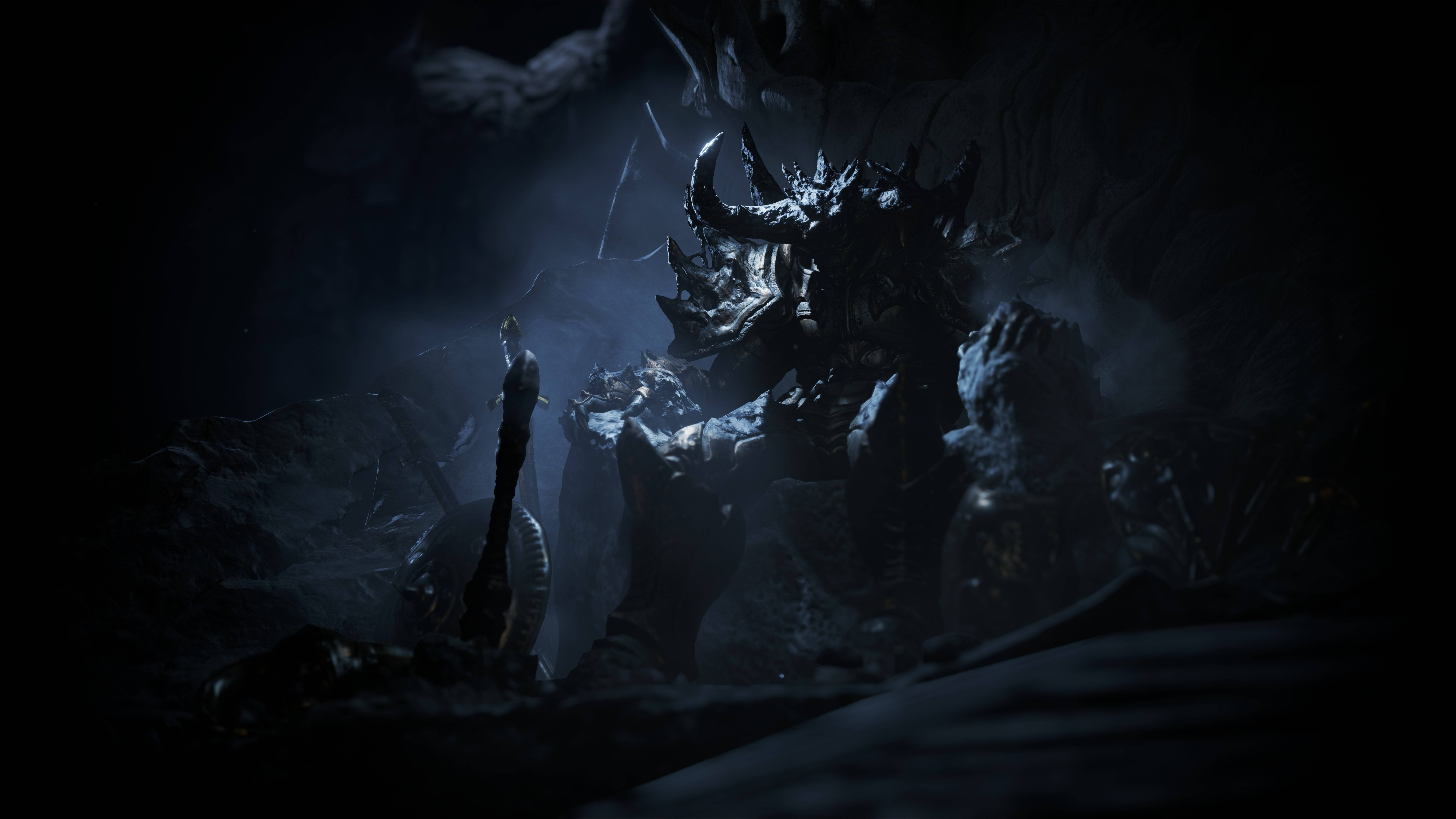 7680x4320 Wallpaper Darkness, Caving, Demon, Midnight, Devil, Background Free Image