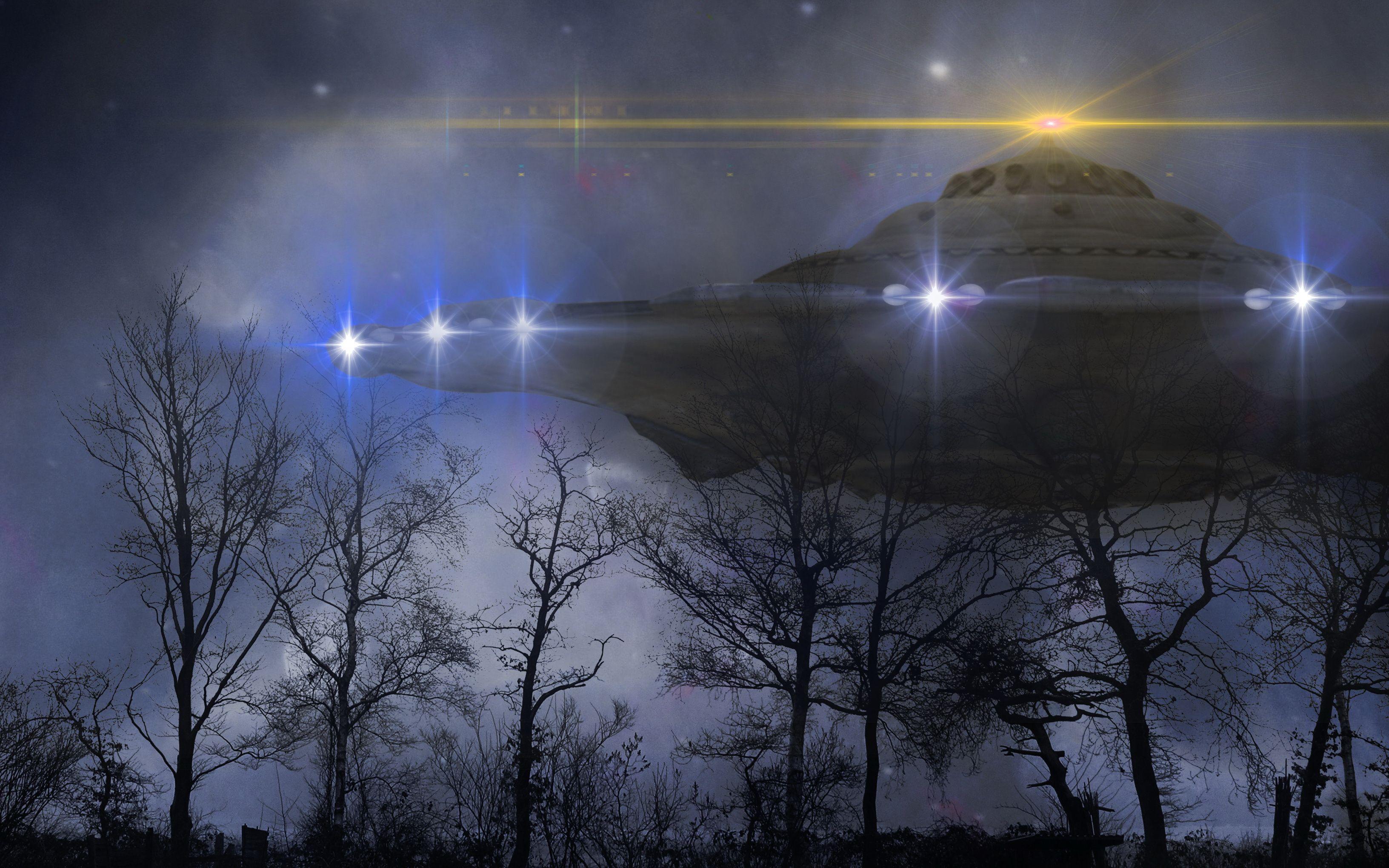 3264x2040 UFO Wallpaper for Desktop. Wallpaper 4k. UFO