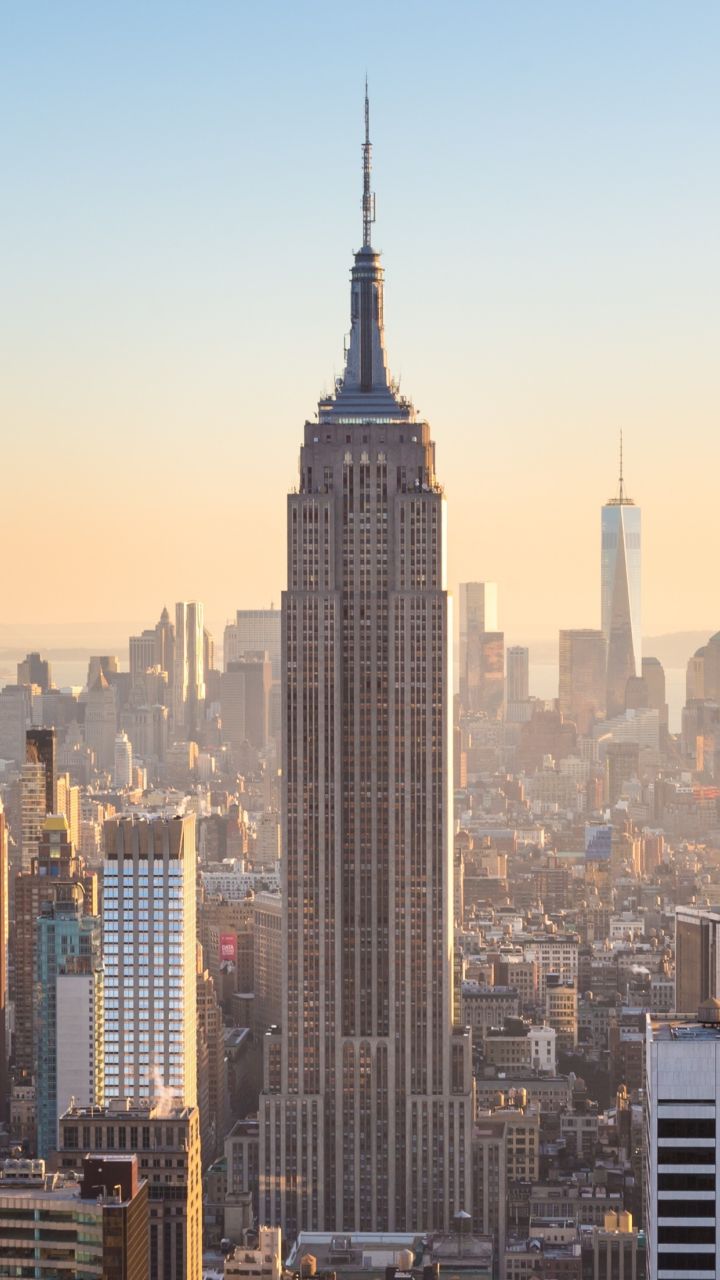 720x1280 New york, city, buildings, at sunny day, sunlight, 720x1280 wallpaper. New york city buildings, New york wallpaper, New york city travel