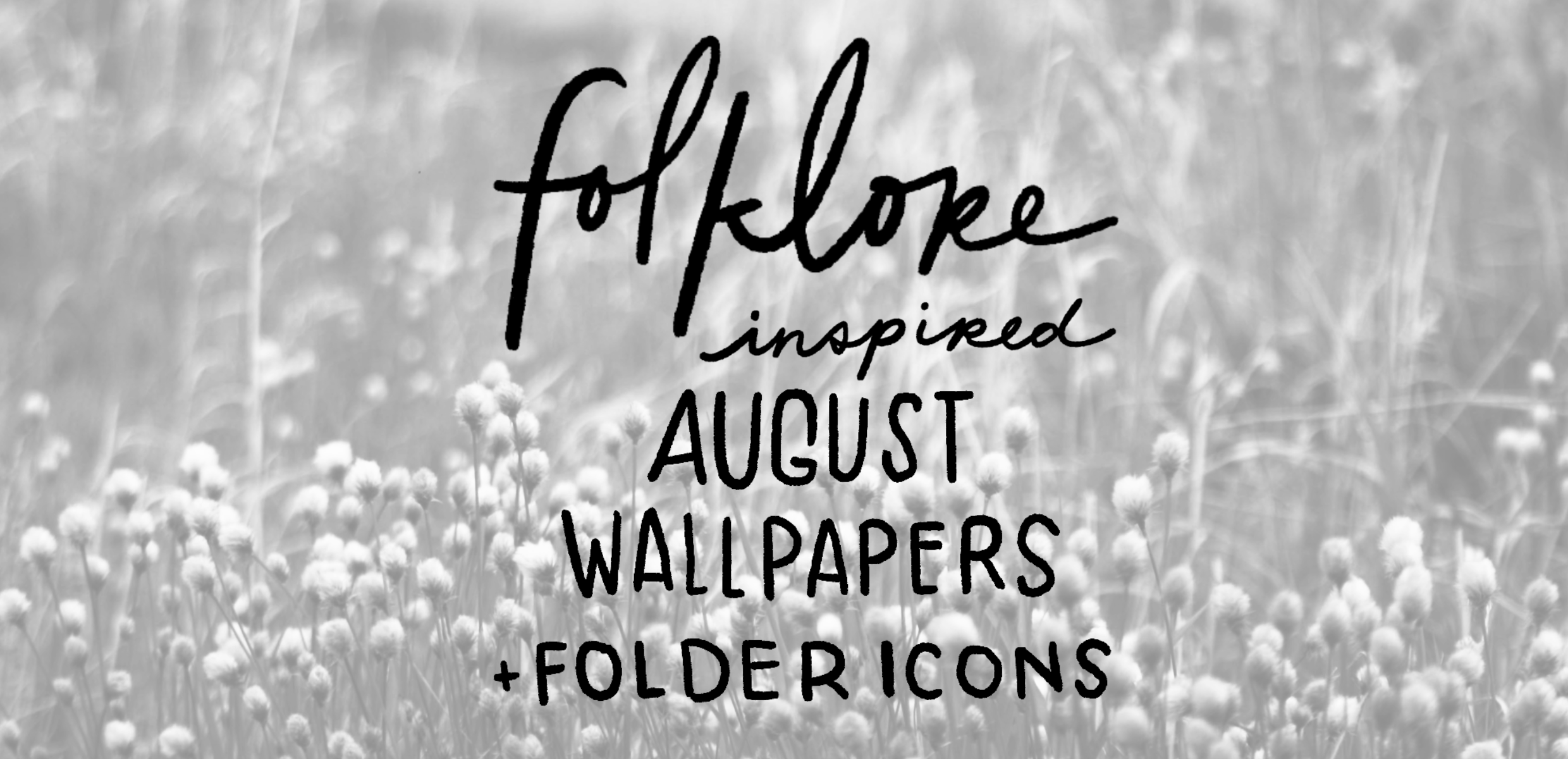 2480x1200 August 2020 Wallpaper and Folder Icon Bright Things