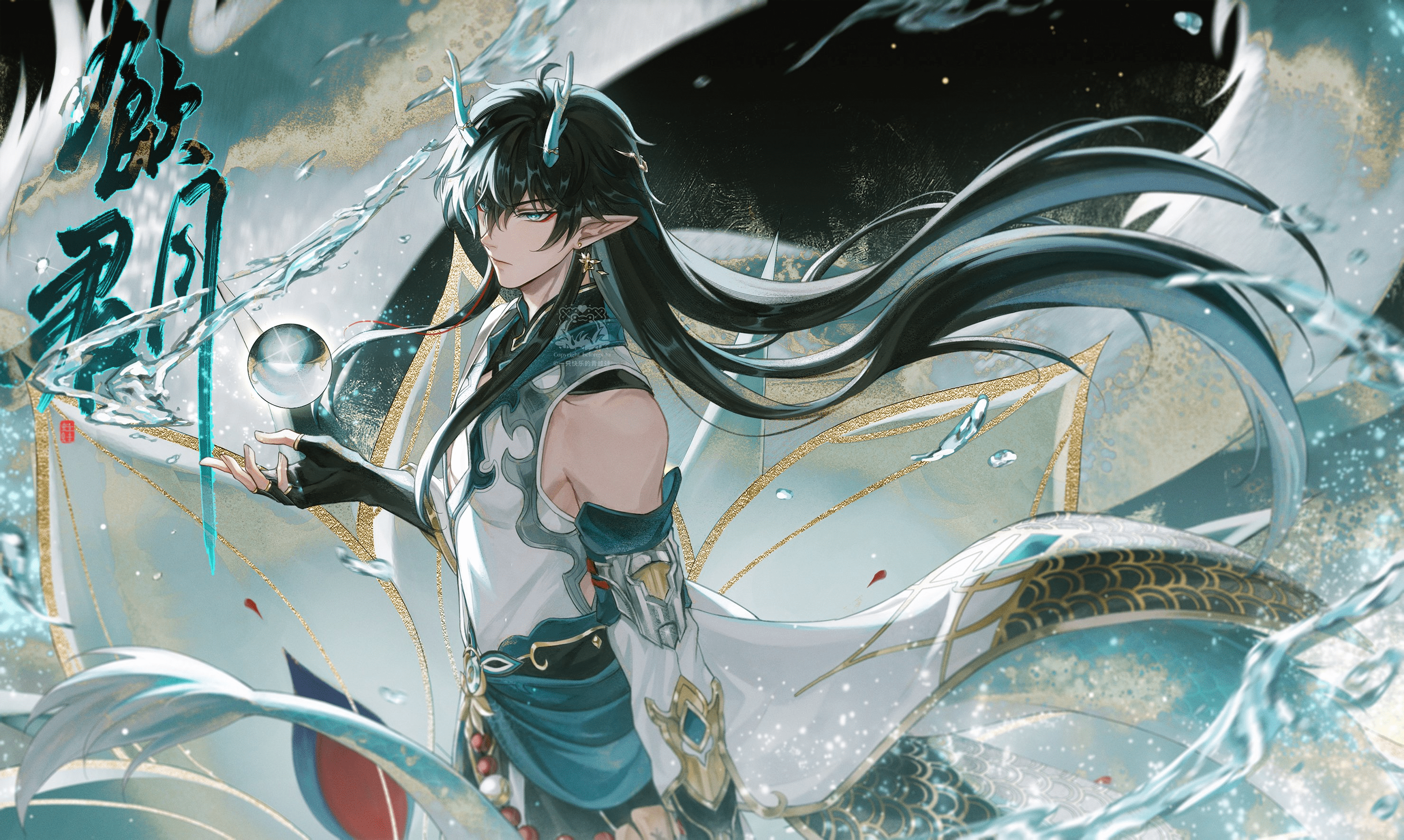 2958x1772 dan heng and dan heng (honkai and 1 more)