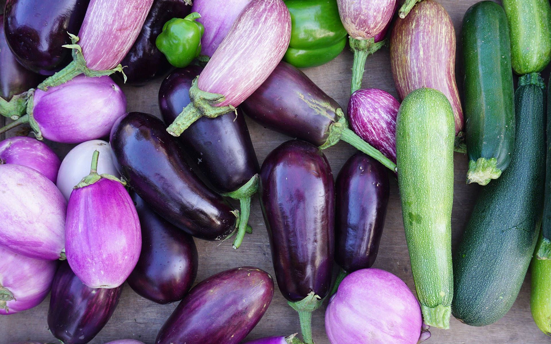 1920x1200 Download Different Varieties Of Eggplant Wallpaper