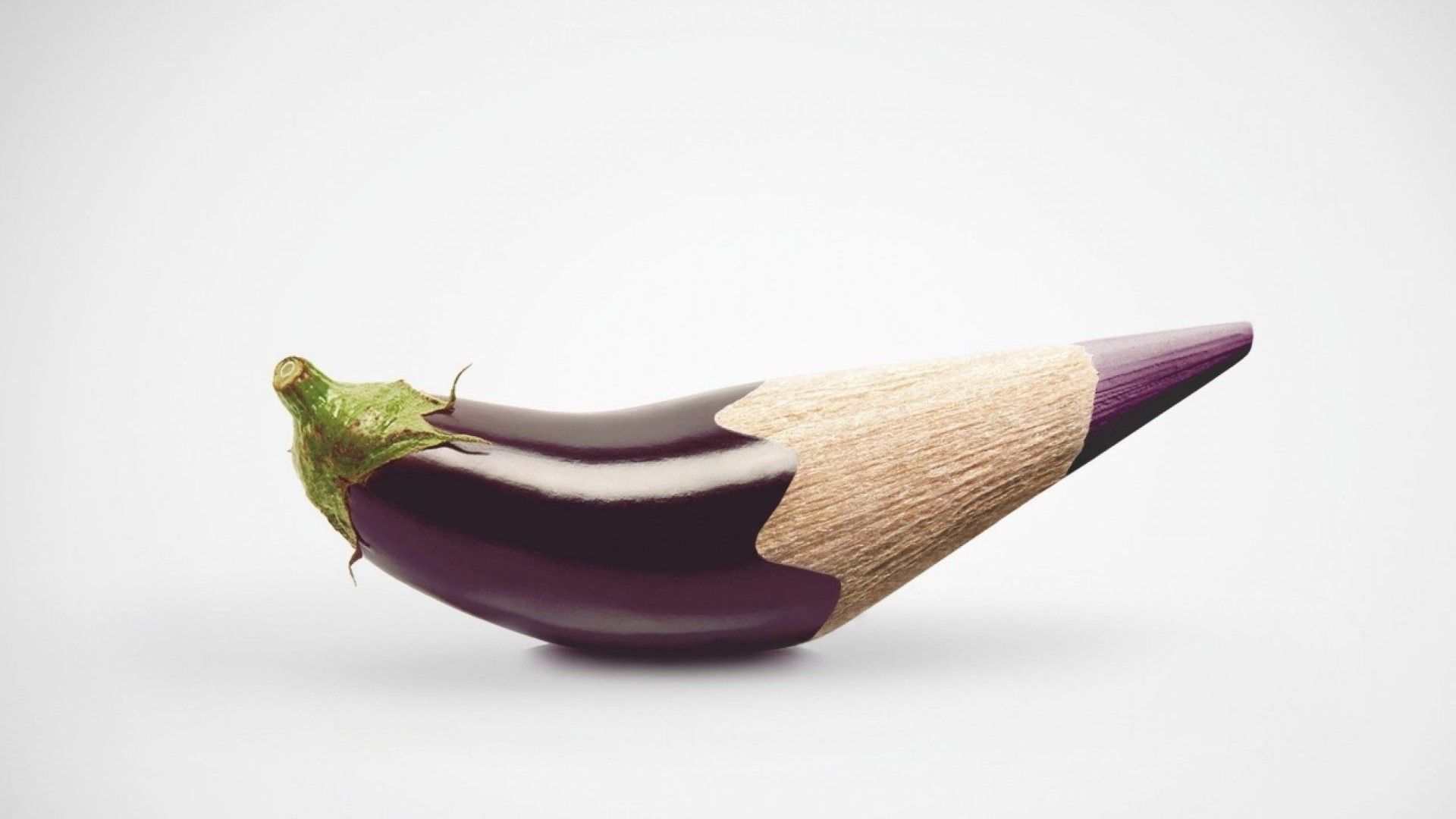 1920x1080 HD Brinjal Creative Art Gallery HD Wallpaper