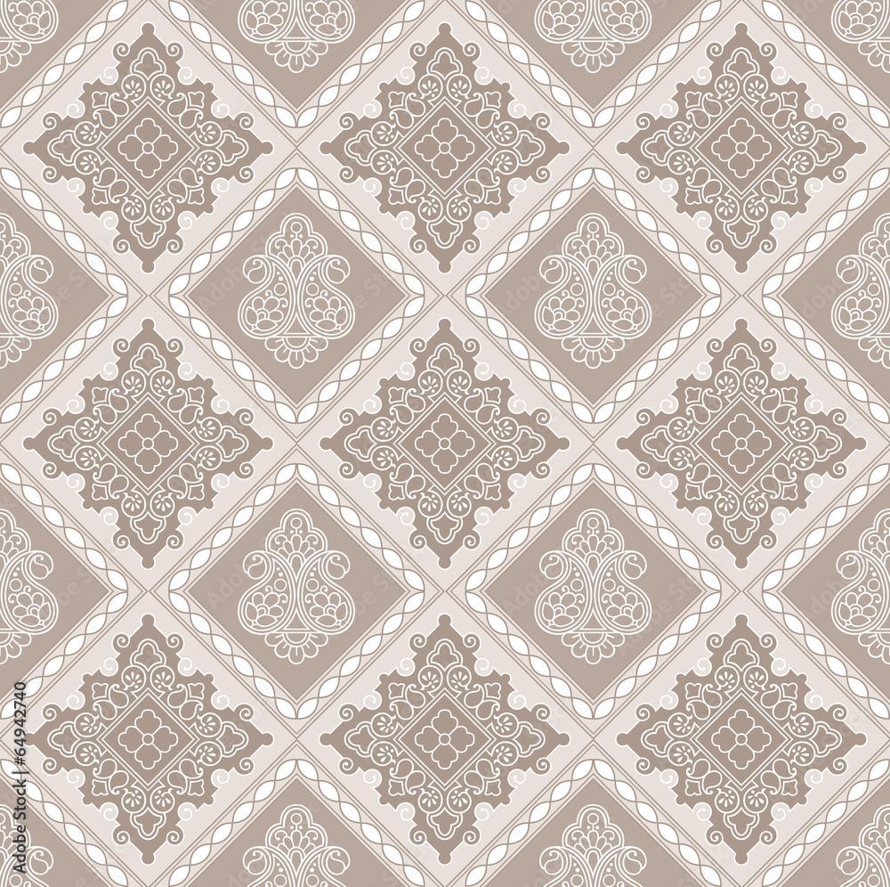 1000x996 Royal seamless paisley background Stock Vector