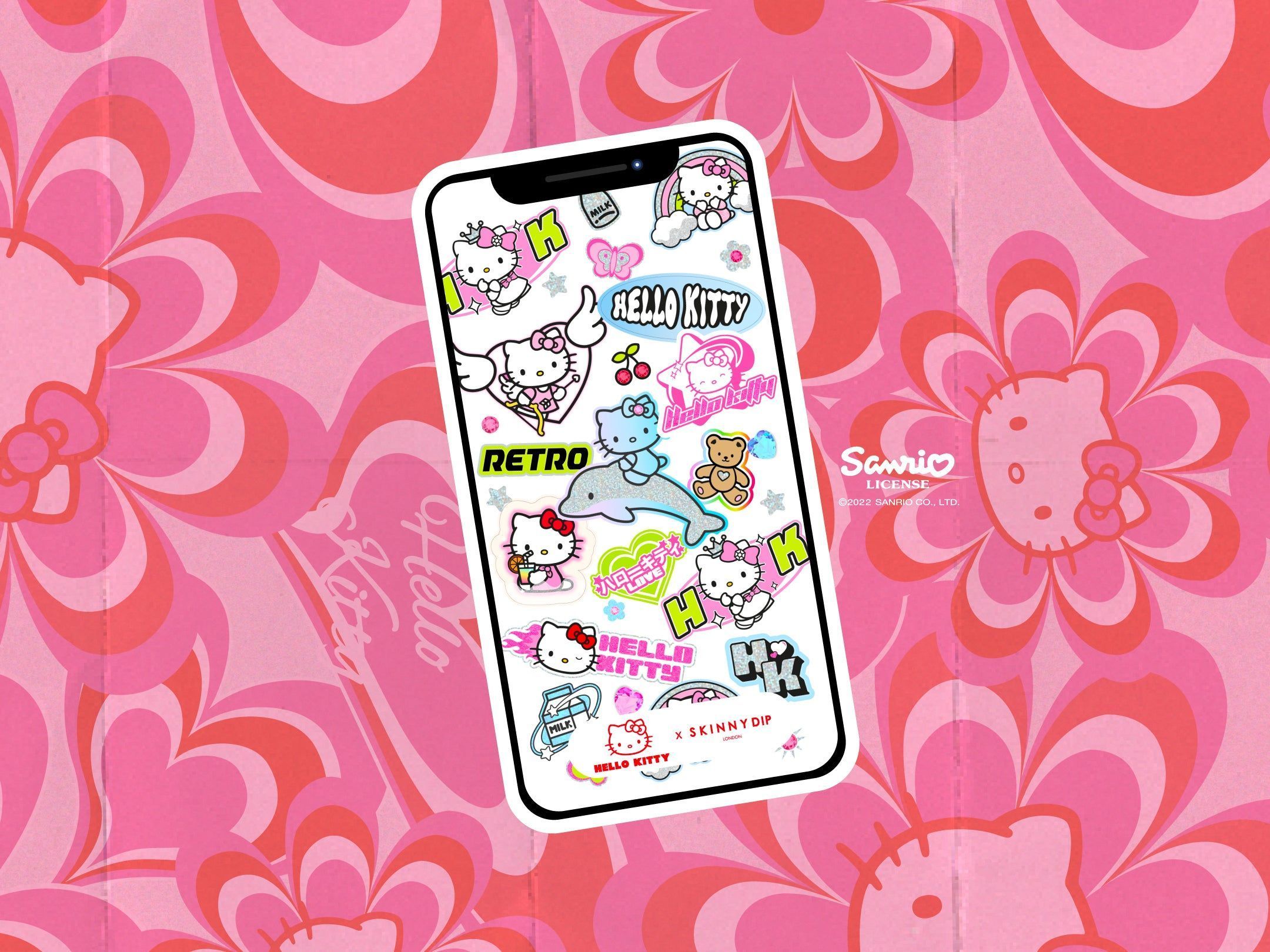 2160x1620 Hello Kitty x Skinnydip Phone