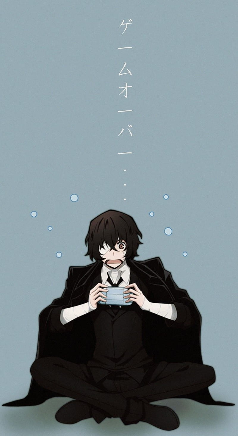800x1465 Dazai Osamu, anime, bungou stray dogs, HD phone wallpaper