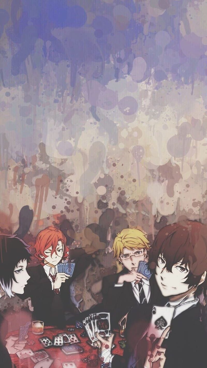 800x1422 Bungou stray dogs, anime, chuuya, dazai