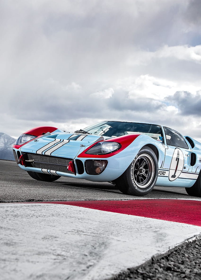 850x1184 Ford GT.40 Mk II, ken miles HD phone wallpaper
