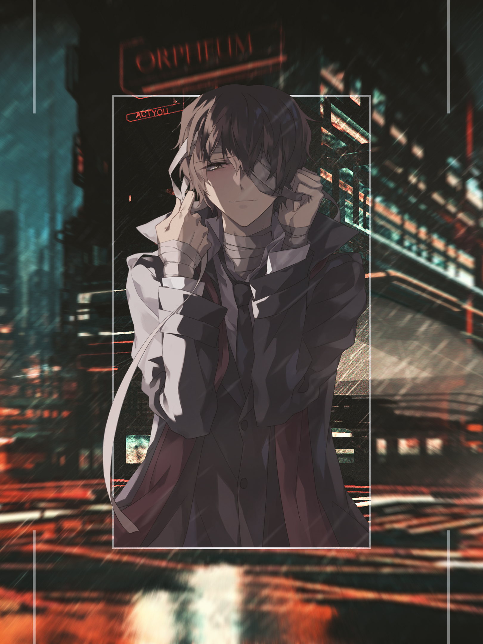 1620x2160 Wallpaper / Anime Bungou Stray Dogs Phone Wallpaper, Osamu Dazai, 1620x2160 free download