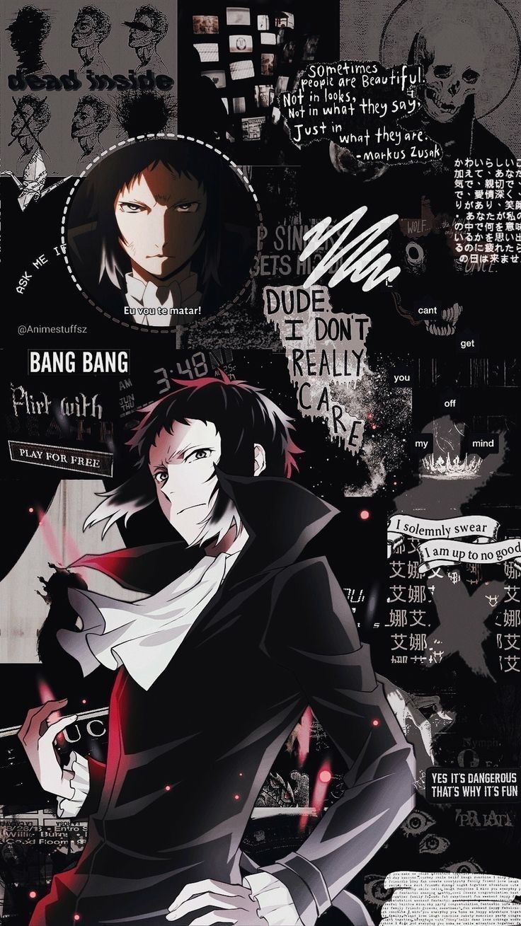 736x1309 Bungo Stray Dogs Aesthetic Wallpaper