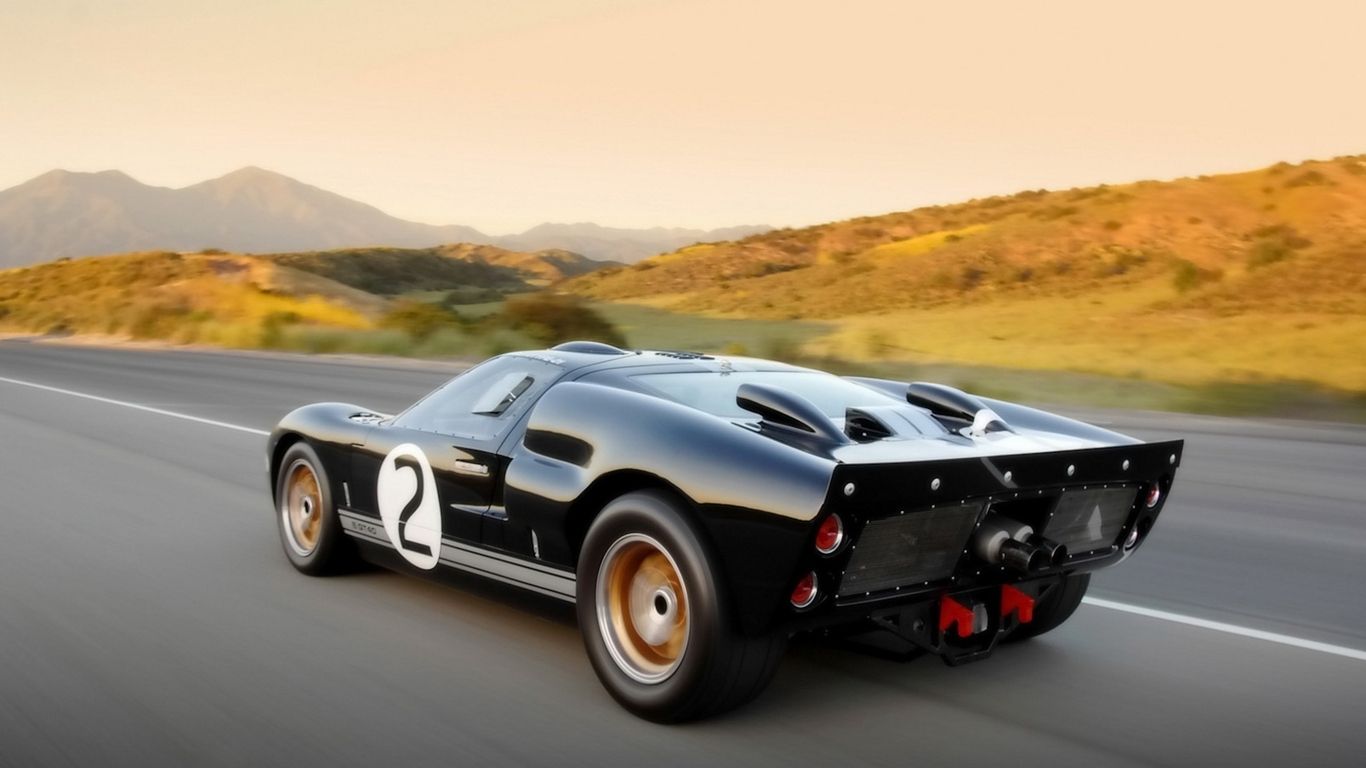 1366x768 Ford Gt40 Wallpaper