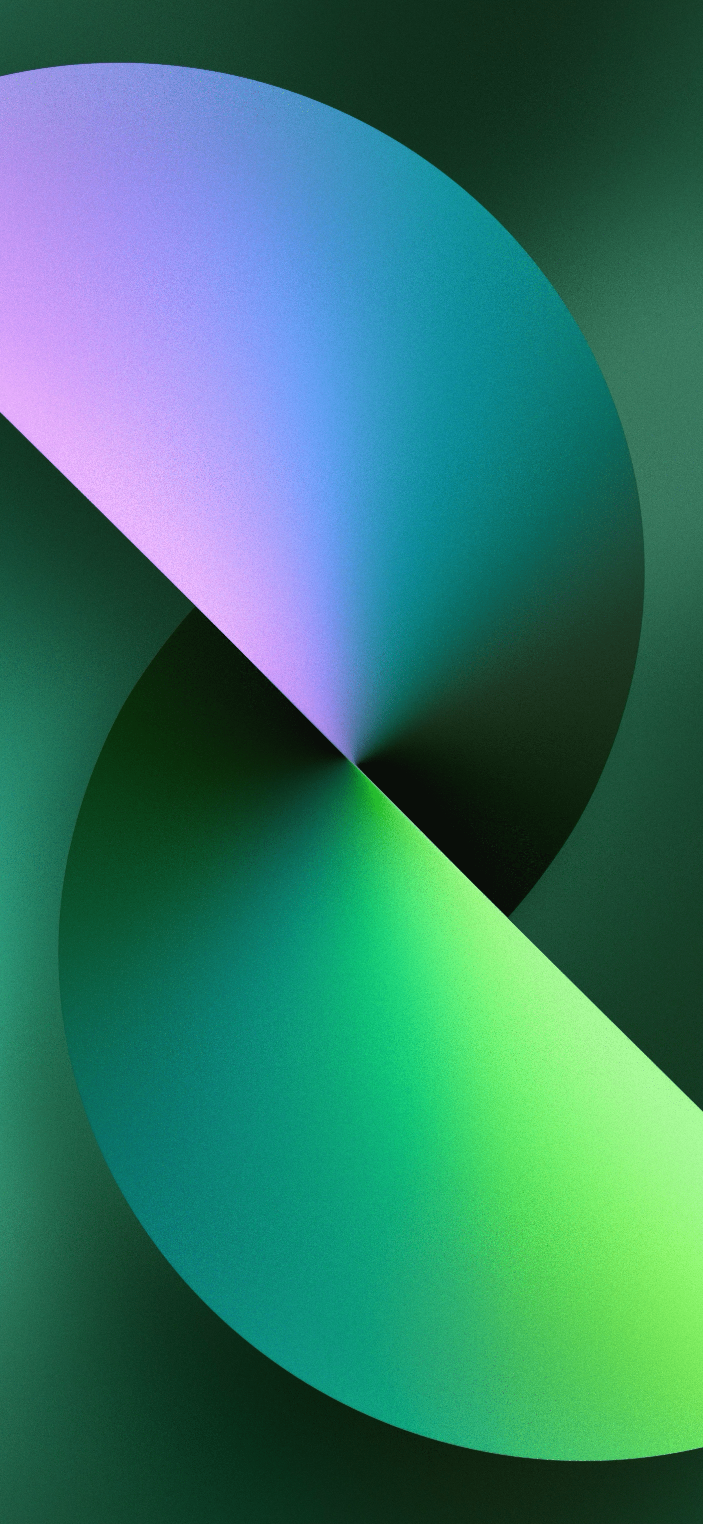 1404x3040 Official iPhone 13 Alpine Green wallpaper
