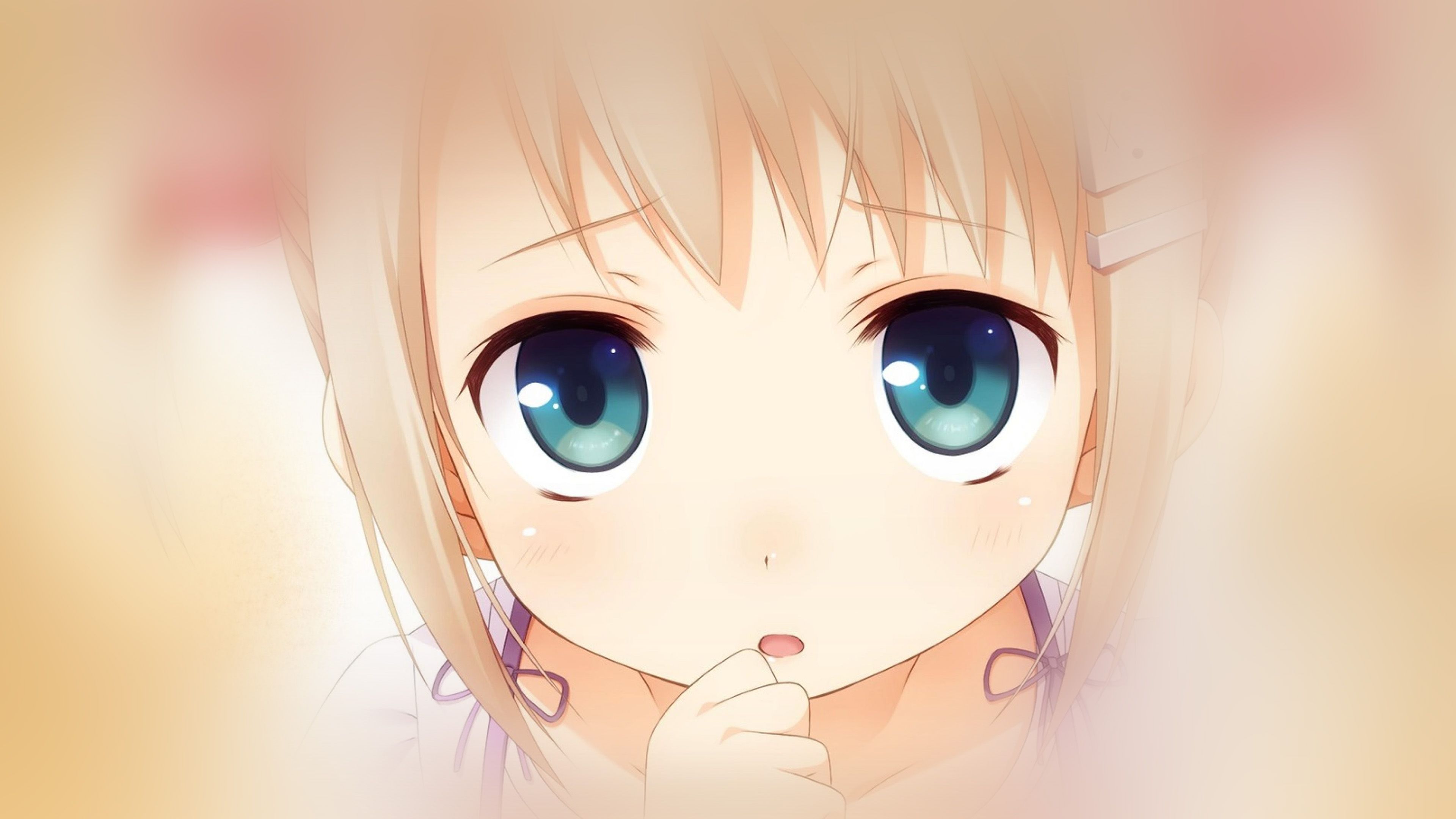 3840x2160 wallpaper for desktop, laptop. anime loli baby girl pink cute