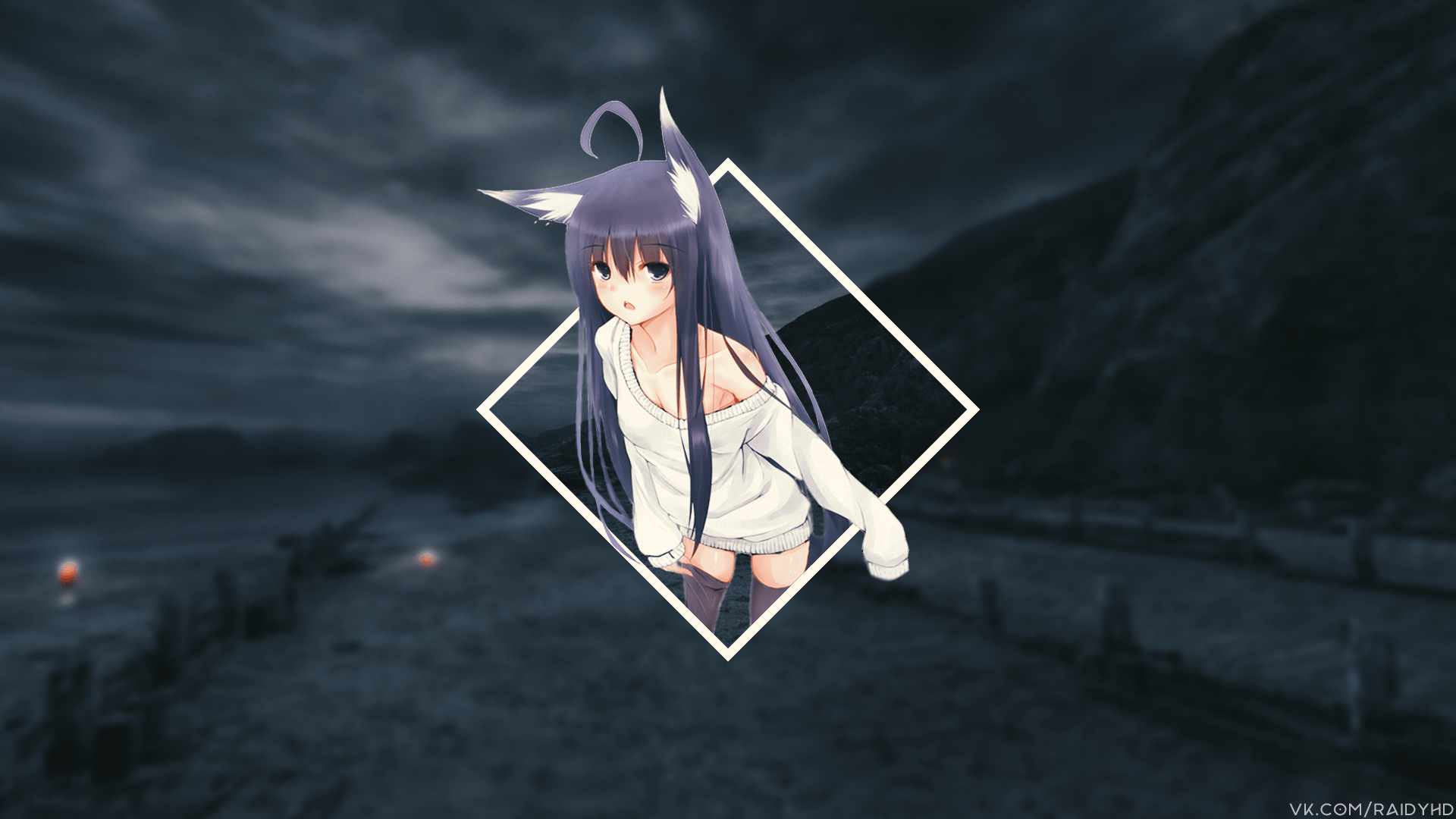 1920x1080 neko loli 1080P, 2k, 4k Full HD Wallpaper, Background Free Download