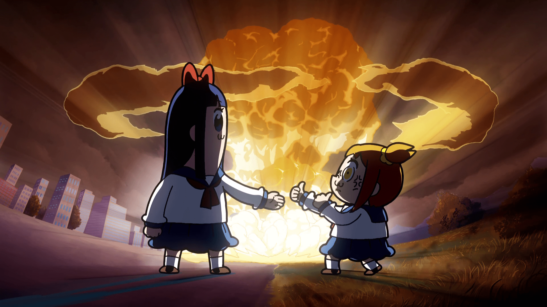 1920x1080 Image result for pop team epic wallpaper. Epic, Evil villains, Anime