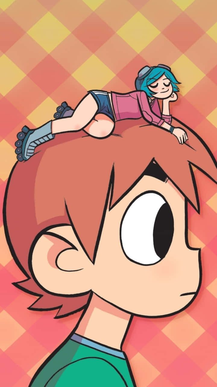 720x1280 Download Ramona Flowers Sleeping In Scott Pilgrim Wallpaper