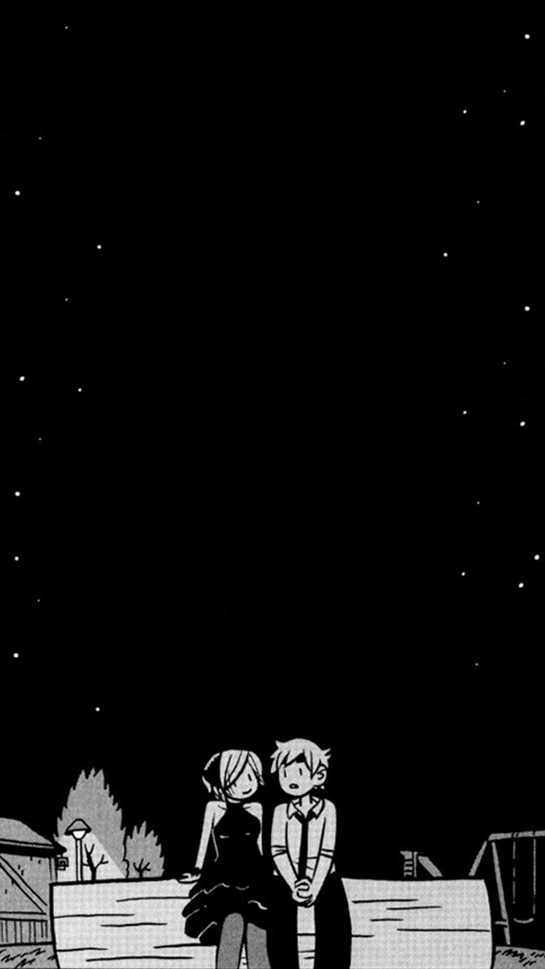 1080x1920 I made a wallpaper based on my favorite panel with Scott and Ramona