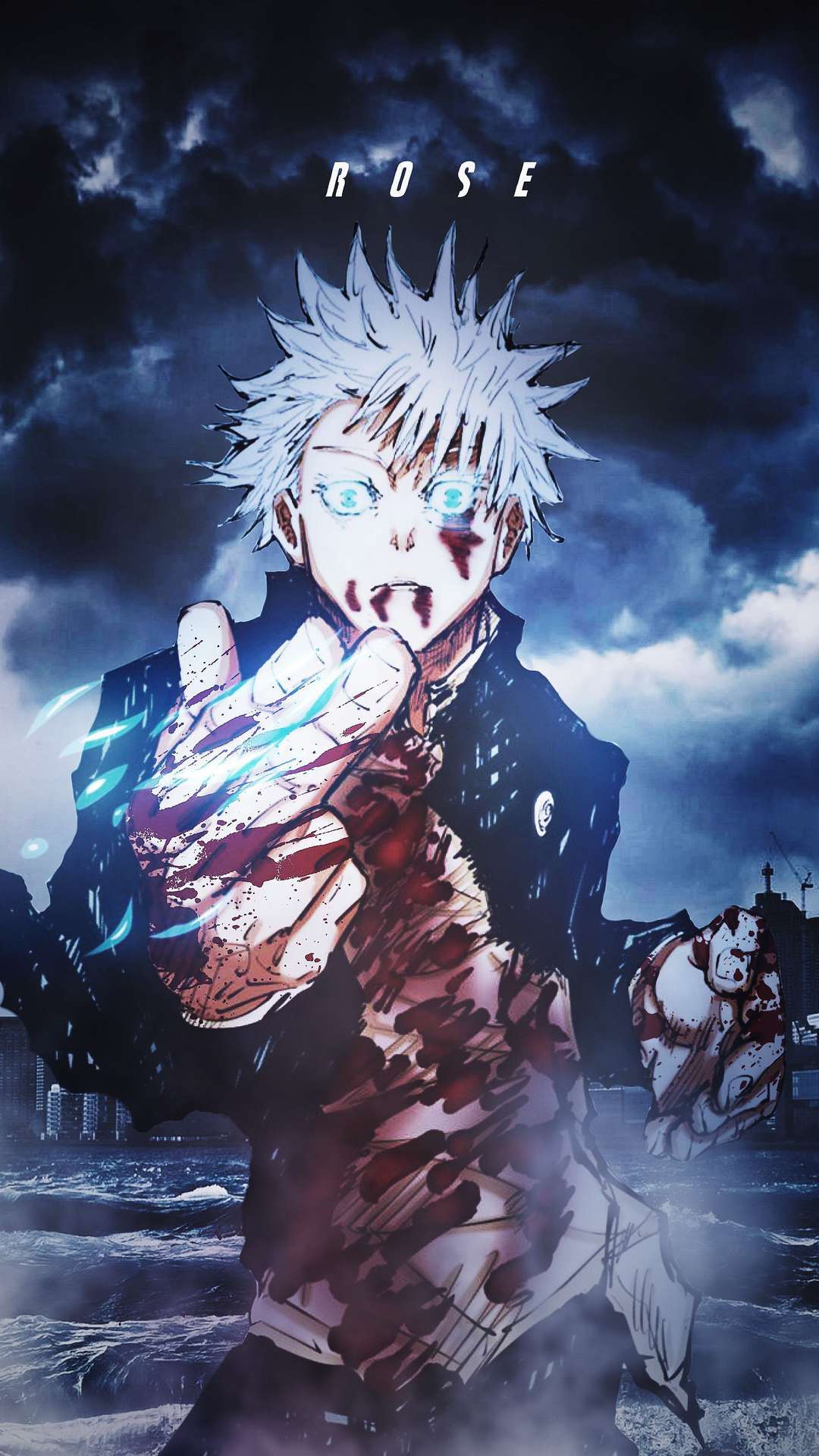 1080x1920 Gojo Satoru Wallpaper for iPhone and Android