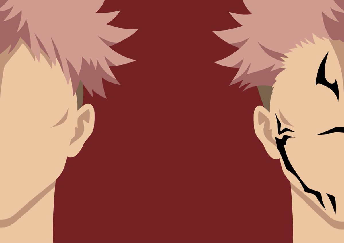 1200x849 Jujutsu Kaisen Minimalist Wallpaper