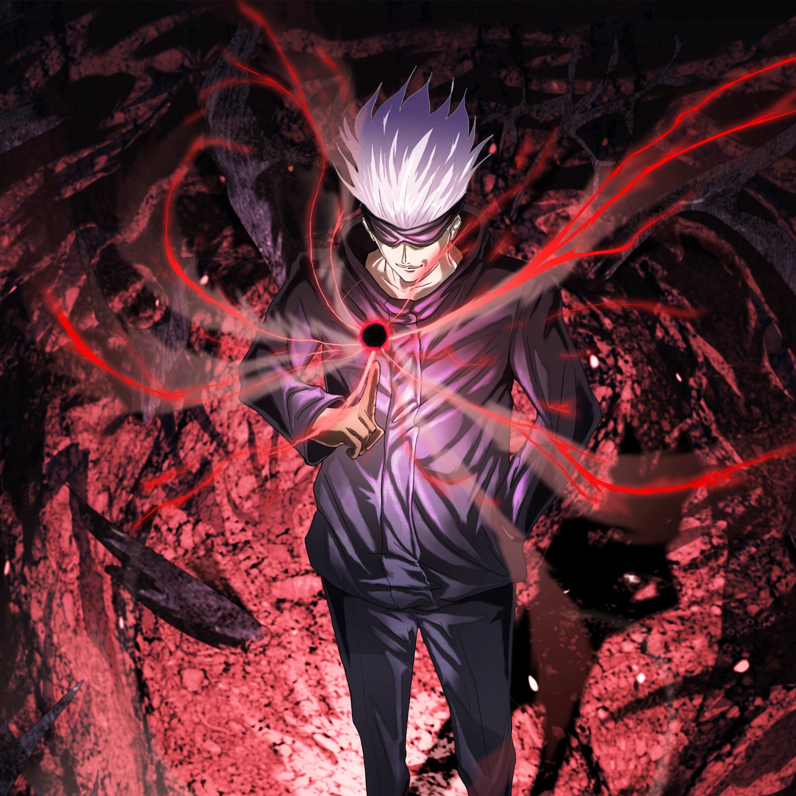 2732x2732 Satoru Gojo Wallpaper 4K, Jujutsu Kaisen