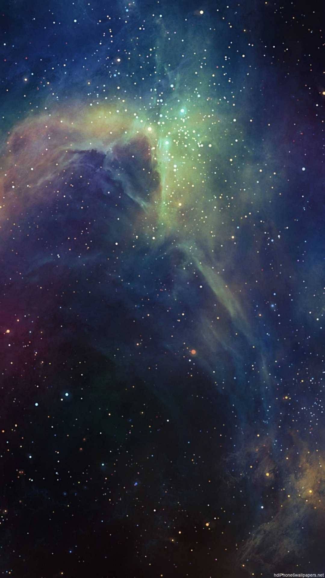 1080x1920 Download Go and Explore The Starry Night Sky Wallpaper