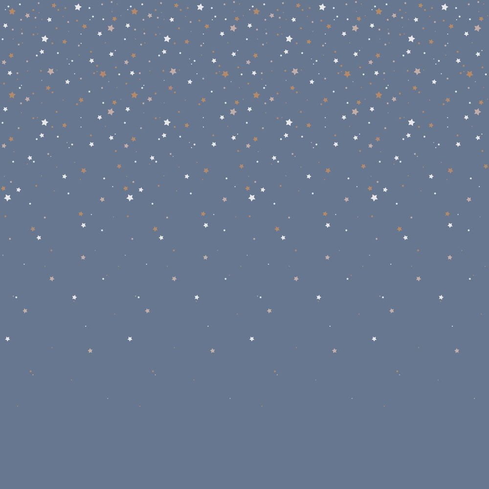 1000x1000 SIMPLE Stars From The Sky Blue Wallpaper.com Wallstickers And Wallpaper Online Store