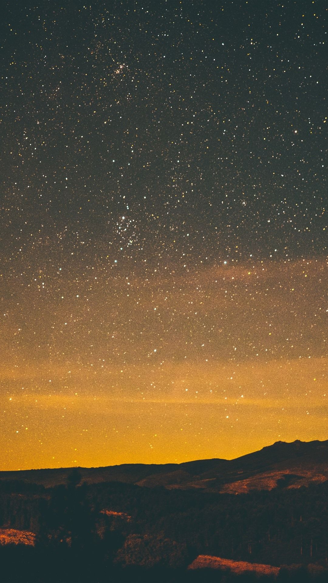 1080x1920 Wallpaper Starry, night, stars, sky 3840x2160 UHD 4K Picture, Image