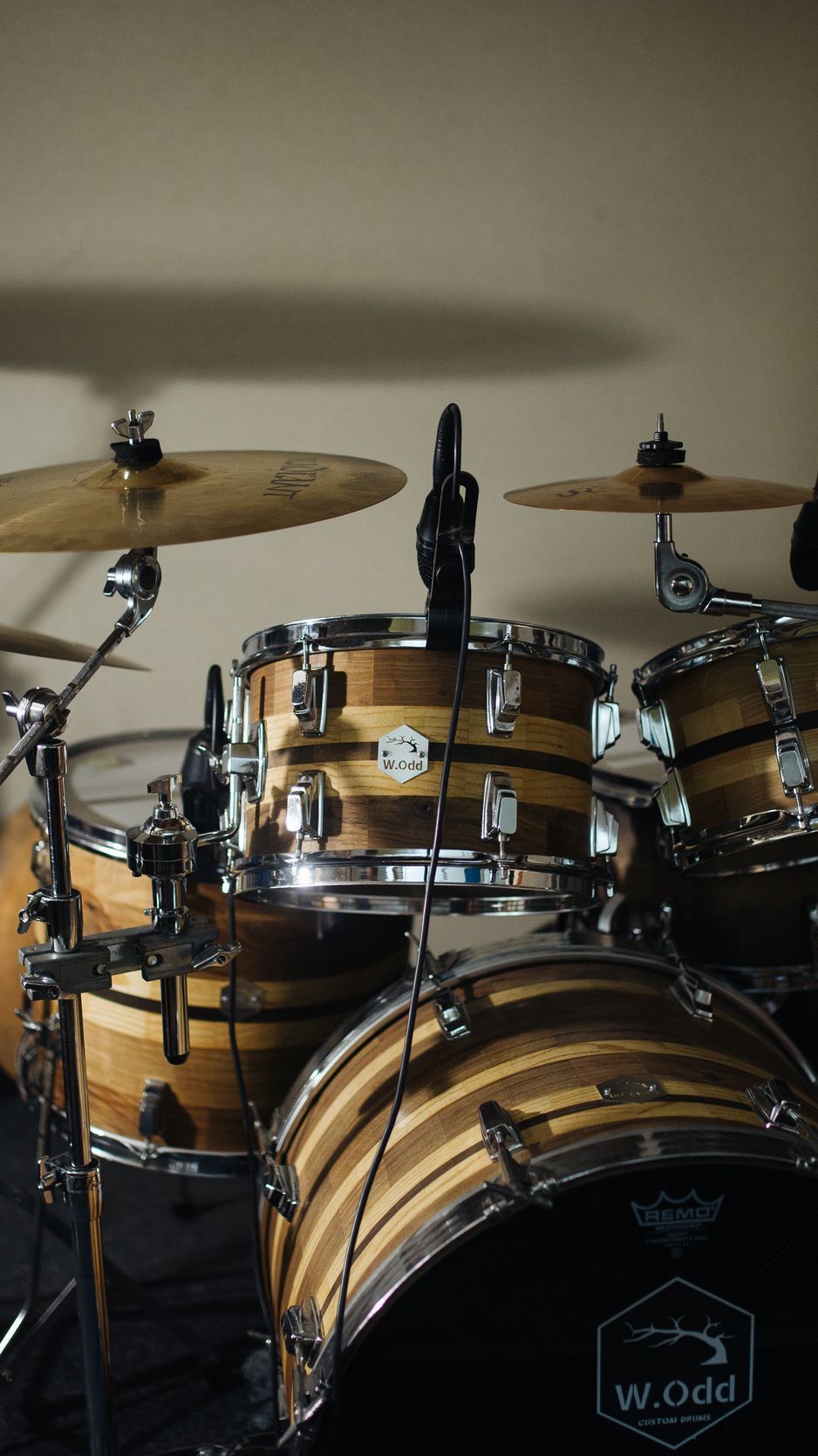 938x1668 Download Wallpaper 938x1668 Drum Kit, Drums, Musical Instrument, Equipment, Music Iphone 8 7 6s 6 For Parallax HD Background