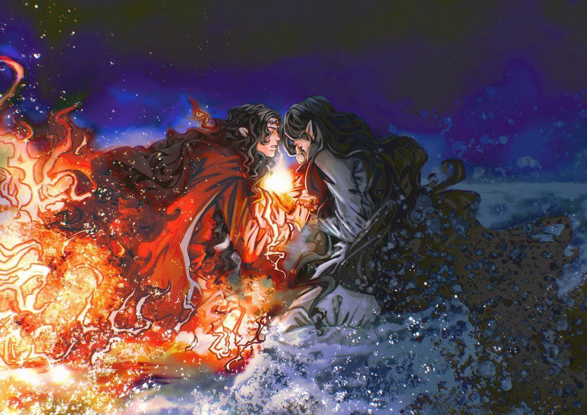 1200x848 RaccoonAttack On X: #Silmarillion Feanor Maglor X