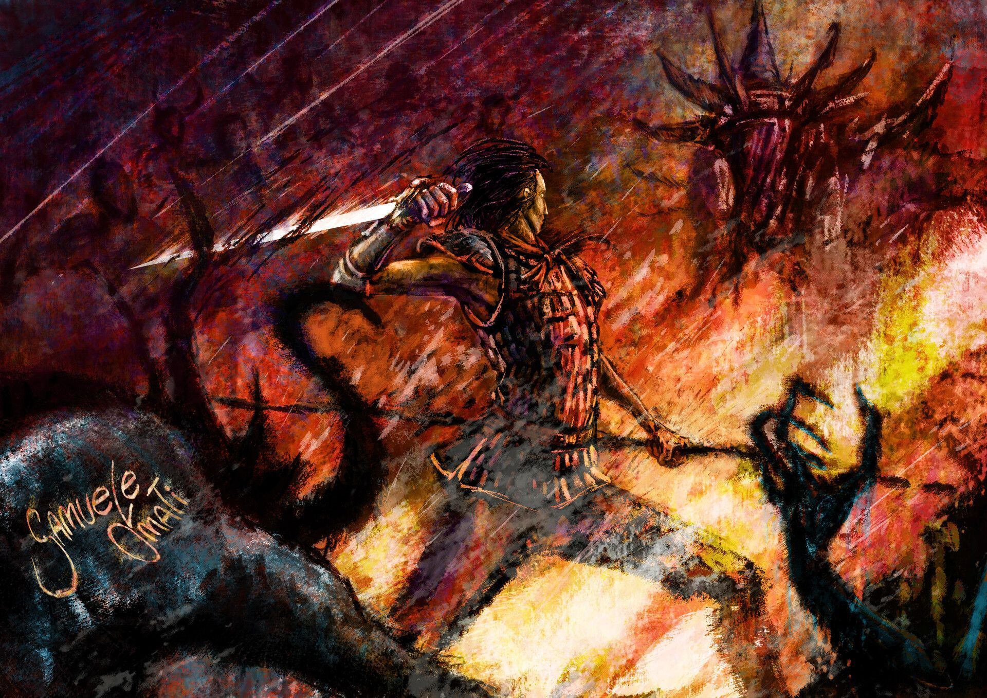 1920x1357 Fëanor Last Stand