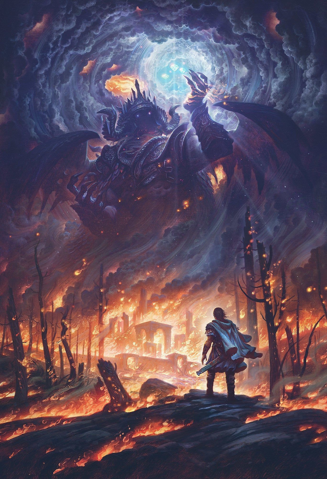1367x2000 Morgoth and the Silmarils