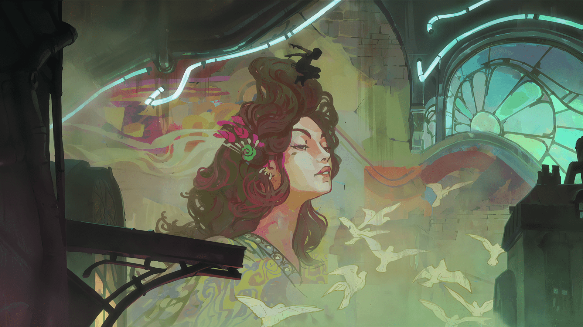 1920x1080 Arcane League Of Legends Fantasy Series Background HD Wallpaper 126189