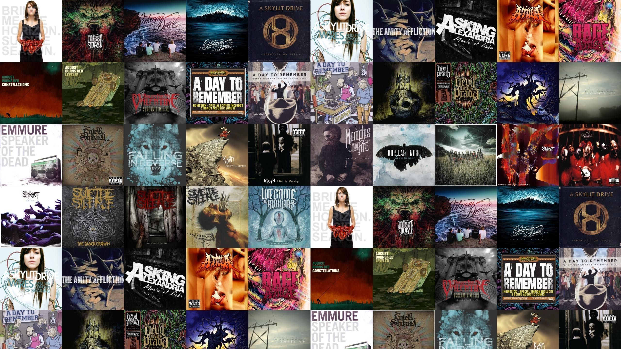2560x1440 Miss May I Wallpaper