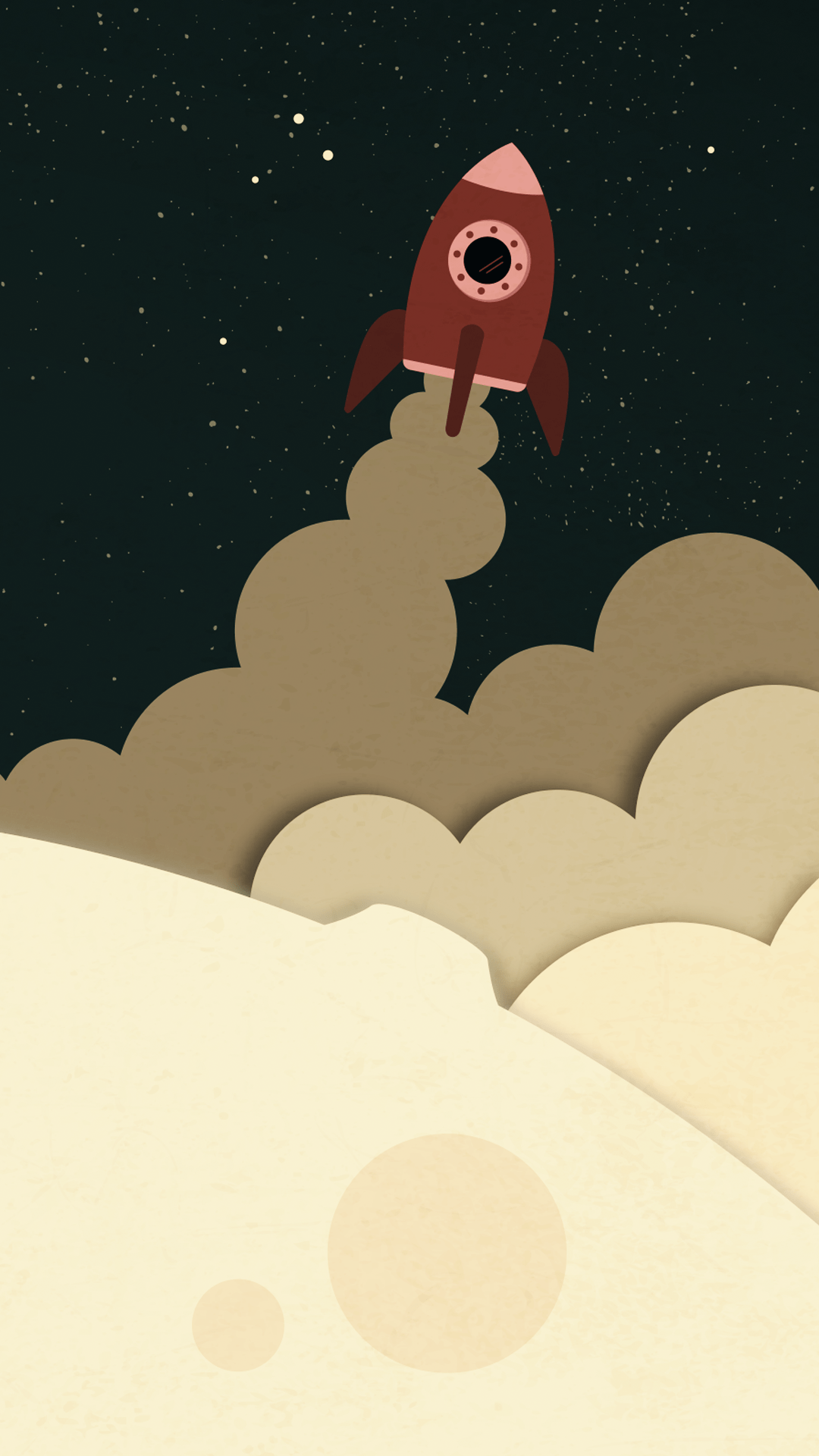 1080x1920 Rocket Ship Wallpaper for Samsung