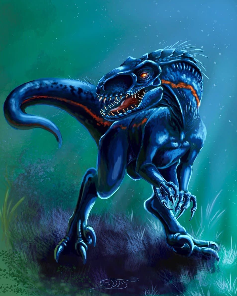 954x1193 Indoraptor Hunting Wallpaper
