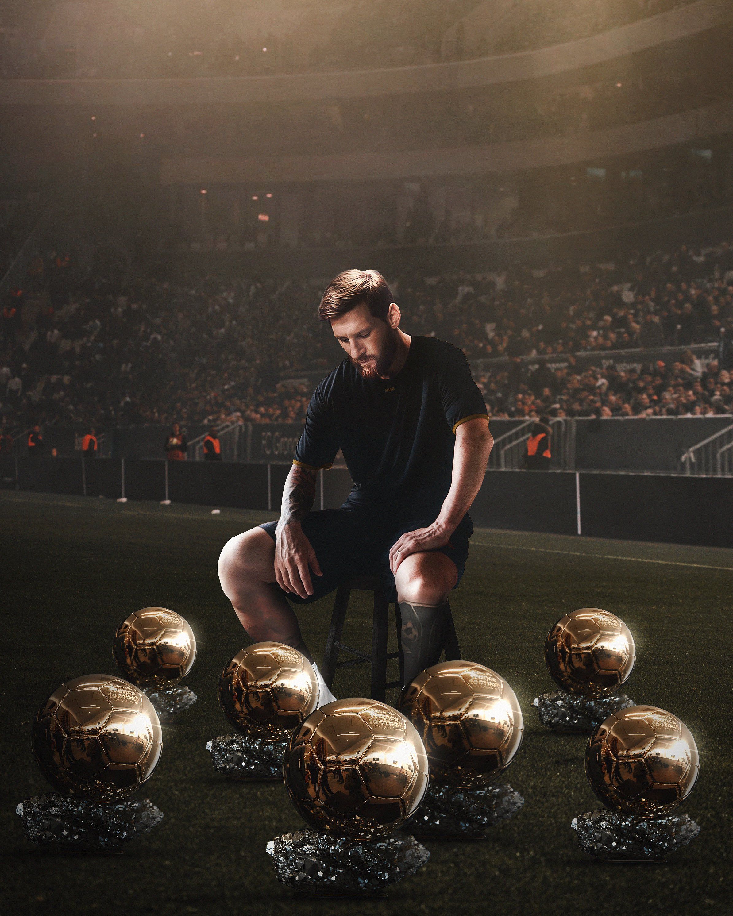 2389x2986 Leo Messi 2021 Ballon D'Or Wallpaper