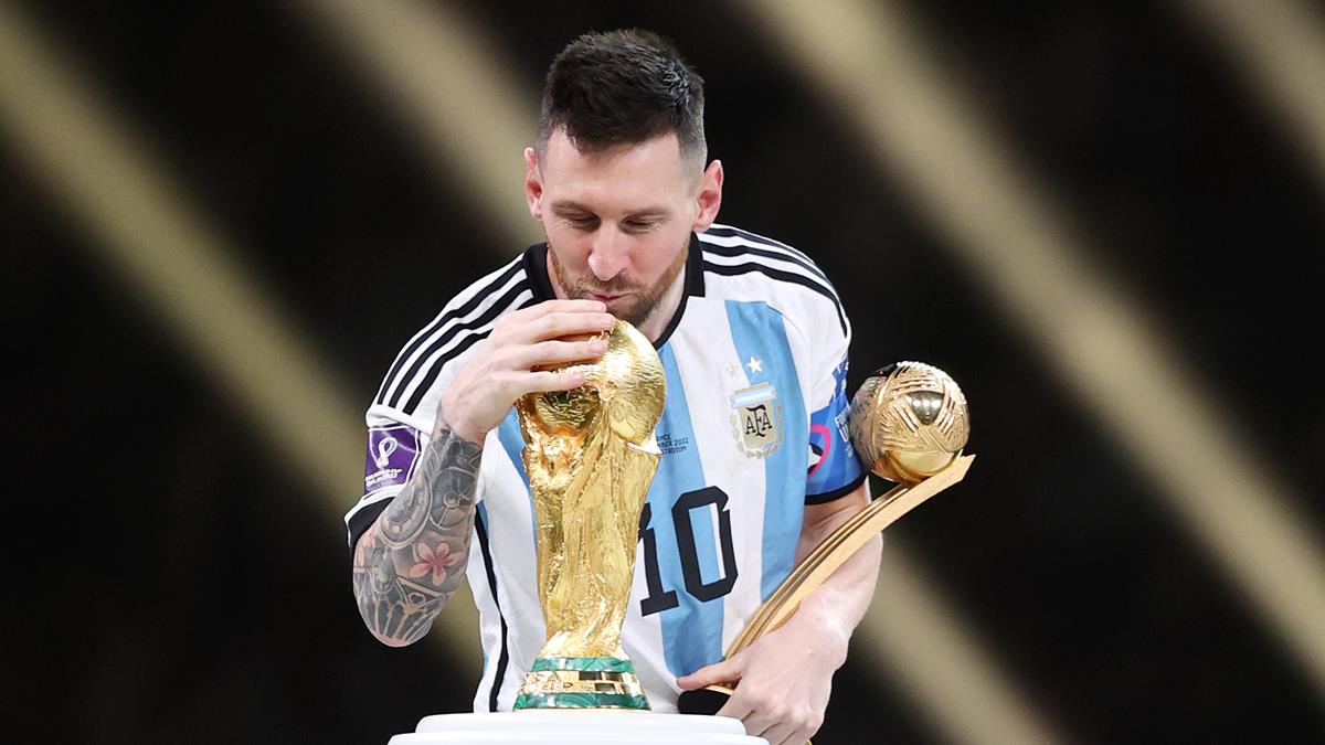 1200x675 Lionel Messi Wins The Golden Ball At The 2022 World Cup. Paris Saint Germain