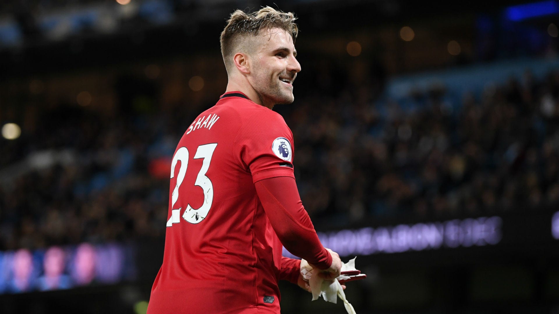 1920x1080 Shaw's move to central defence has given him another chance at Man Utd. Goal.com US