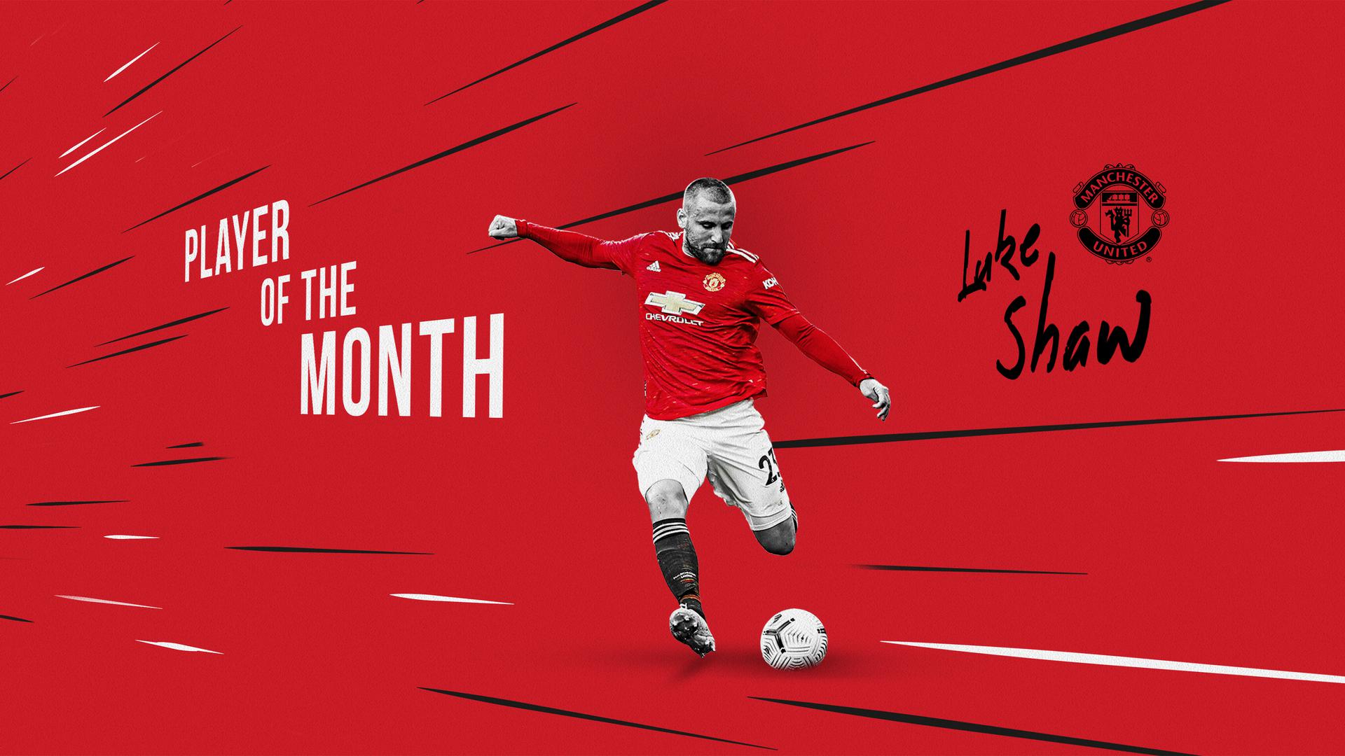 1920x1080 Luke Shaw voted Man Utd Player of the Month for February 2021