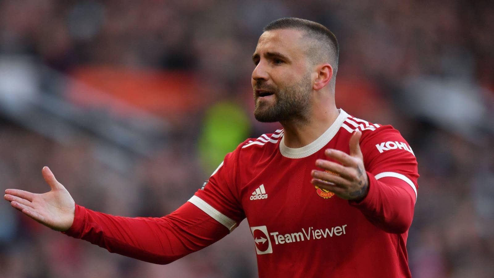 1600x900 Luke Shaw warned he is under serious Man Utd 'pressure', as pundit names problem that prompted Malacia buy