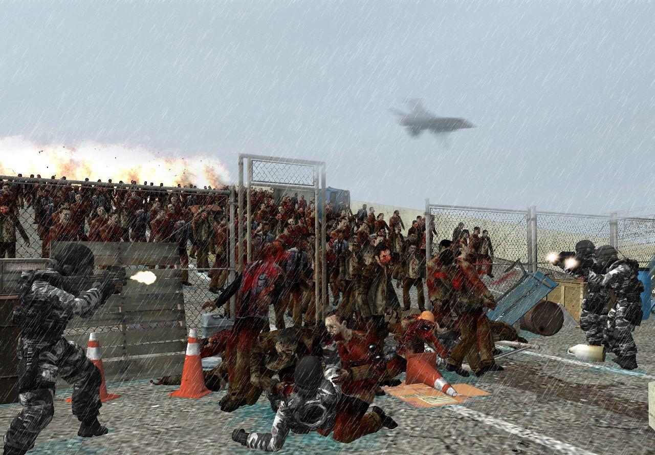 1280x888 Zombies. Garry's Mod
