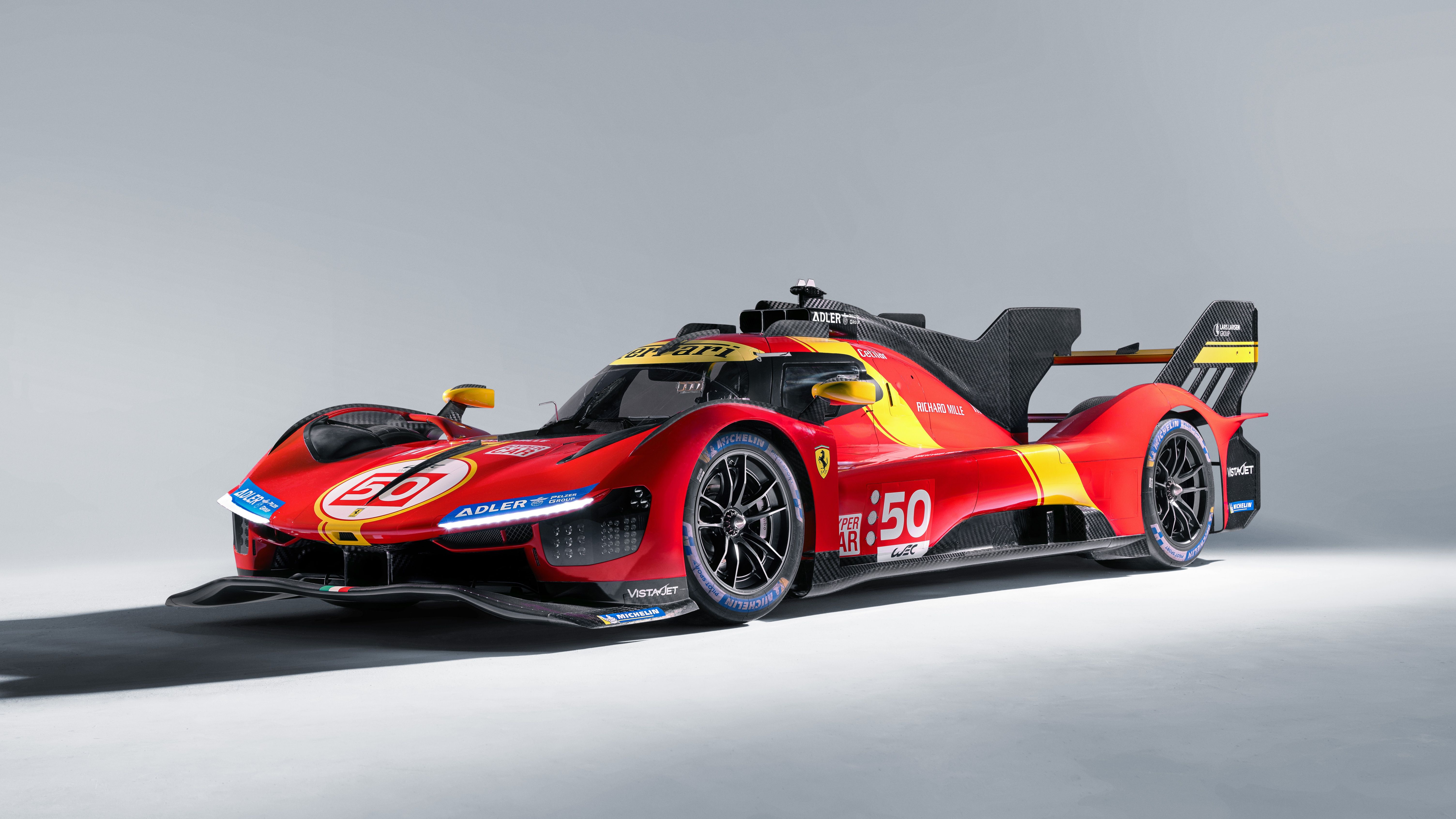 6016x3384 Ferrari 499P Wallpaper 4K, Le Mans