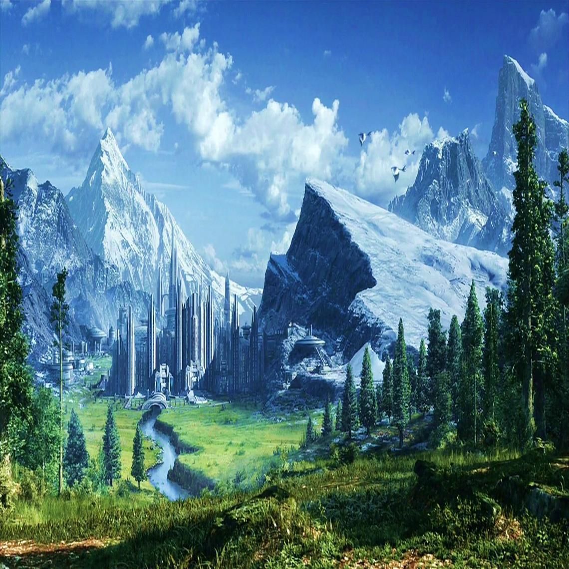 1140x1140 Star Wars Alderaan Wallpaper