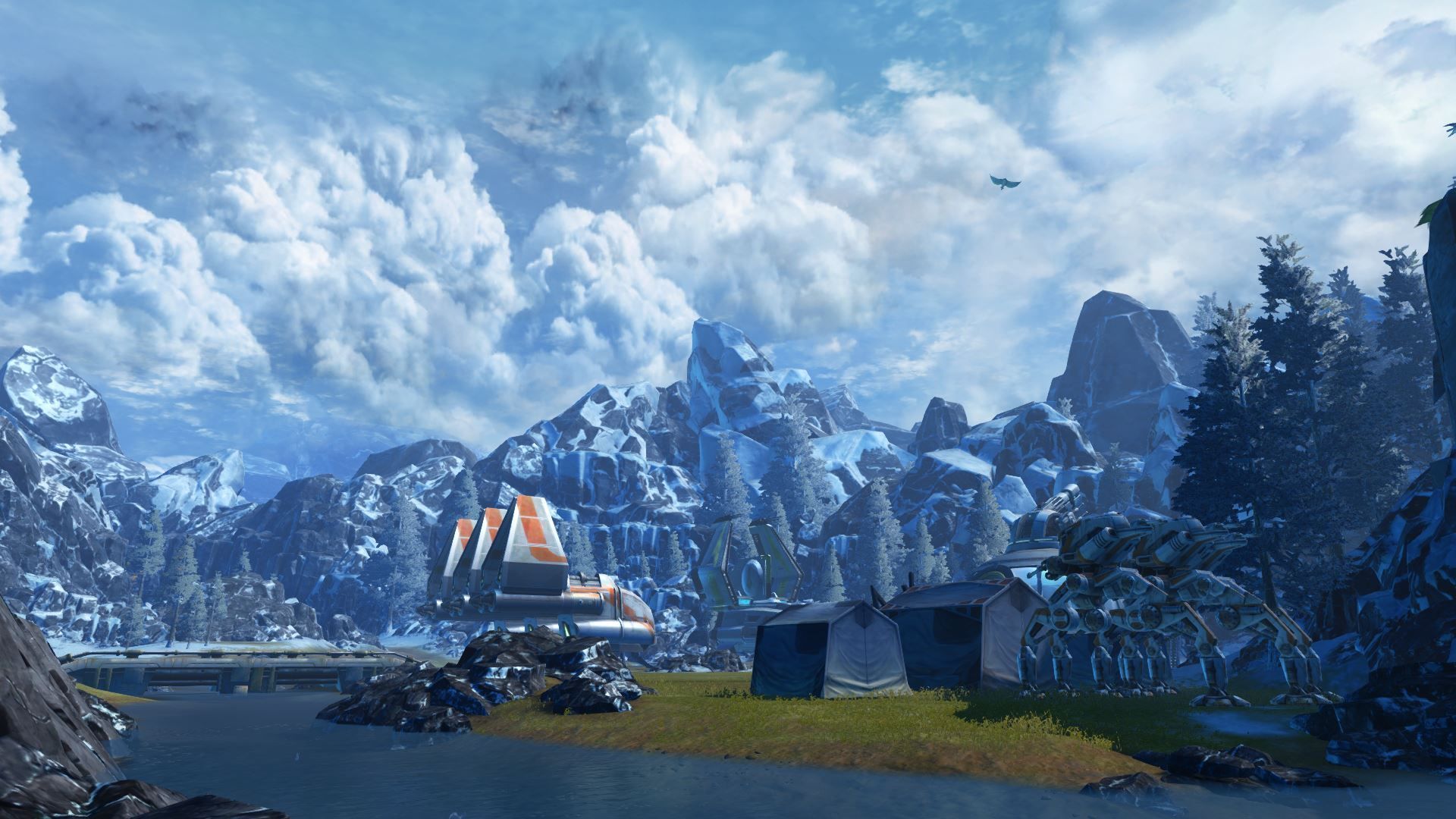 1920x1080 TOR Decorating. Izzel's Alderaan Stronghold (1 3 Palace Grounds) Malgus (SWTOR)